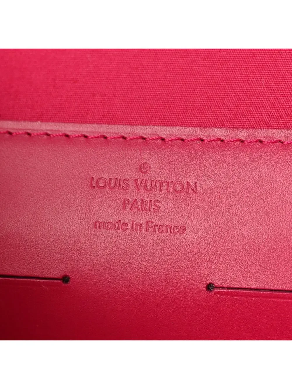 Louis Vuitton Vernis Ana Clutch Rose #333657L79B